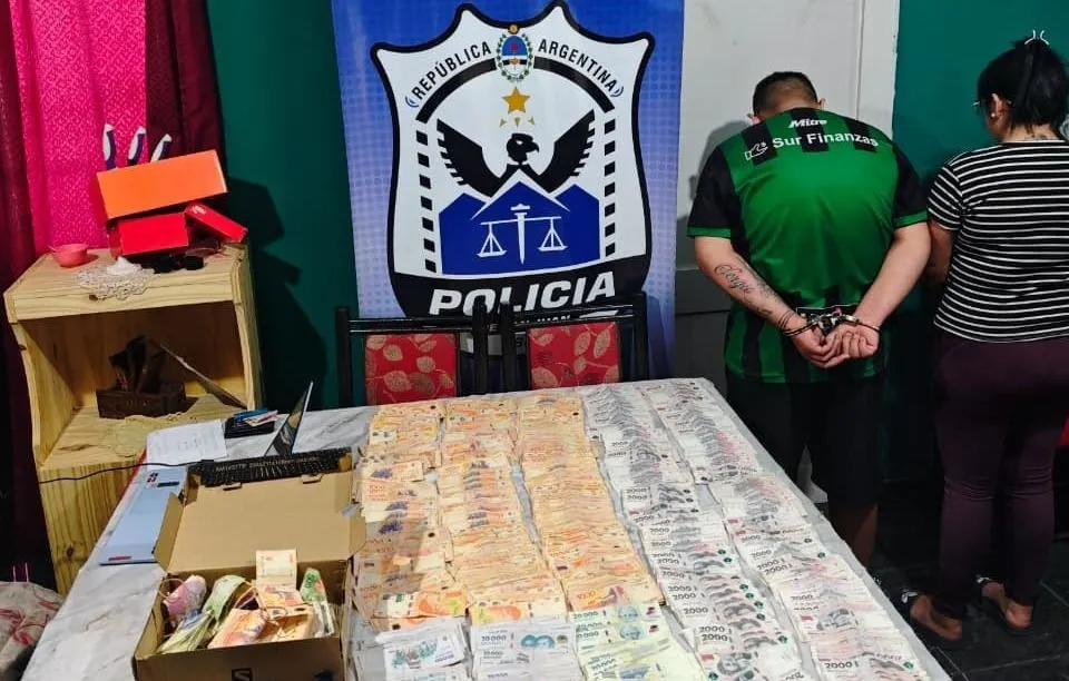 Desbaratan un búnker de drogas en Rawson tras una denuncia anónima y hay dos detenidos