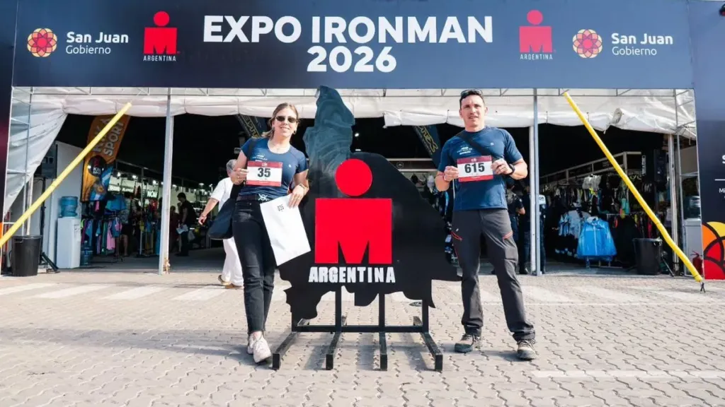 Inauguraron la Expo Ironman en el Teatro del Bicentenario con entrada gratuita
