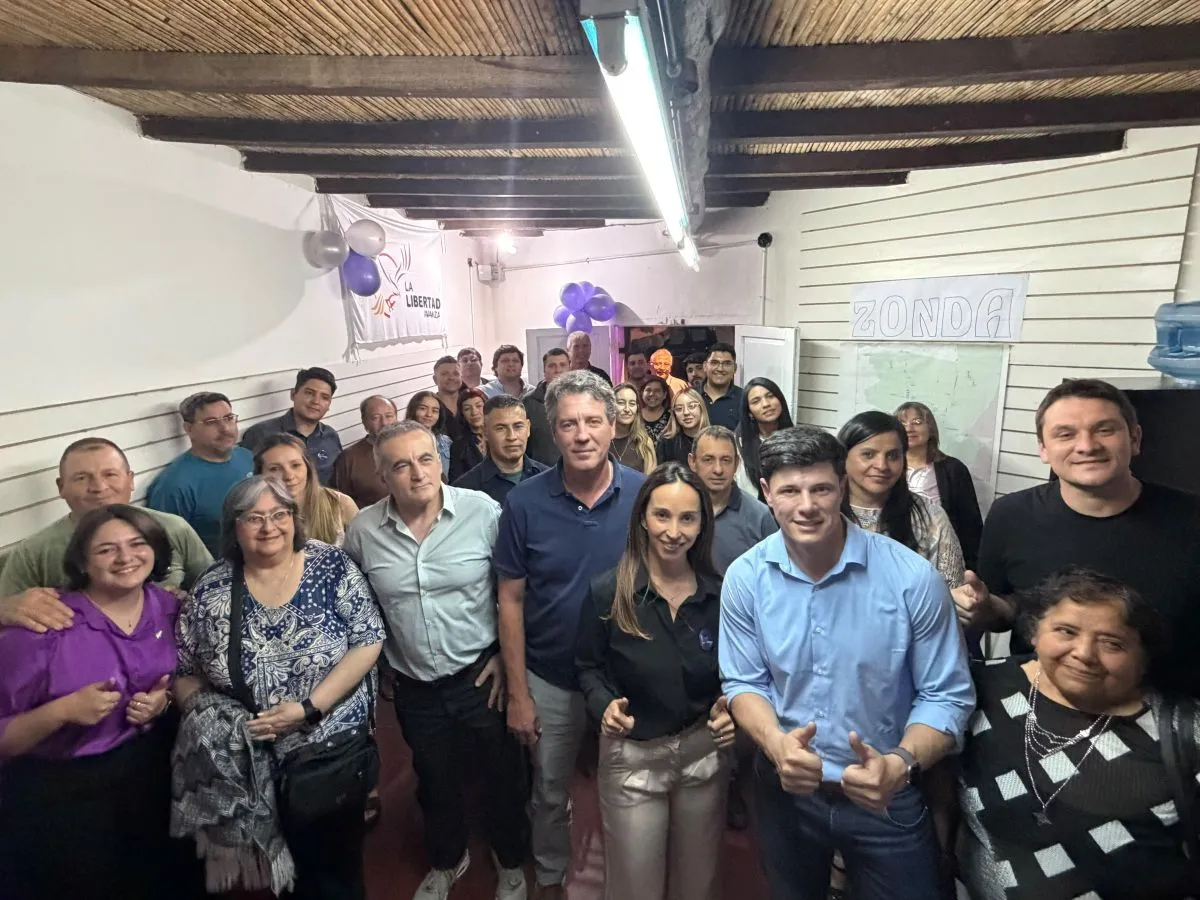 La Libertad Avanza inauguró una nueva sede partidaria en Zonda