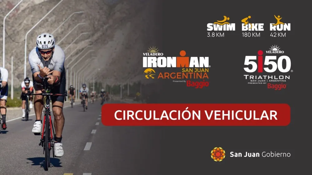Operativo de tránsito para el IRONMAN 2026: cómo será la circulación vehicular