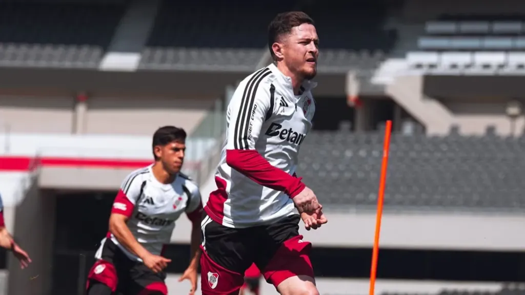 River se prepara para el Superclásico con tres dudas en el equipo